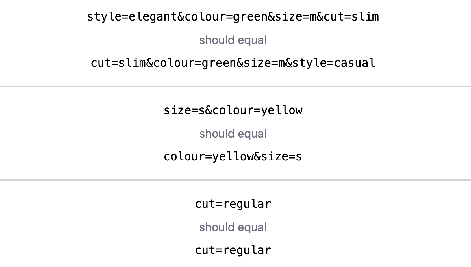 Sample inputs and outputs